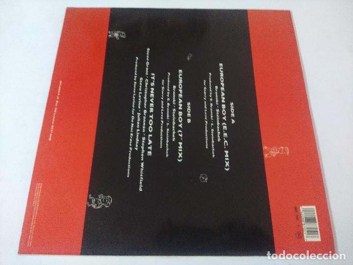 Discos de vinilo: SPLASH/EUROPEAN BOY/VINILO MAXI. - Foto 3