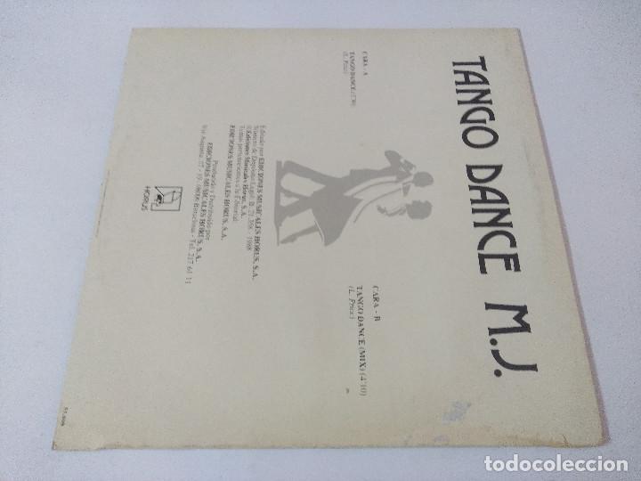 Discos de vinilo: M.J./TANGO DANCE/VINILO MAXI. - Foto 3