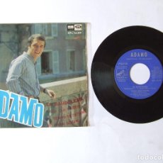 Discos de vinilo: SINGLE EP VINILO ADAMO EN BANDOLERA + 3 EDICION ESPAÑOLA 1967. Lote 349742154