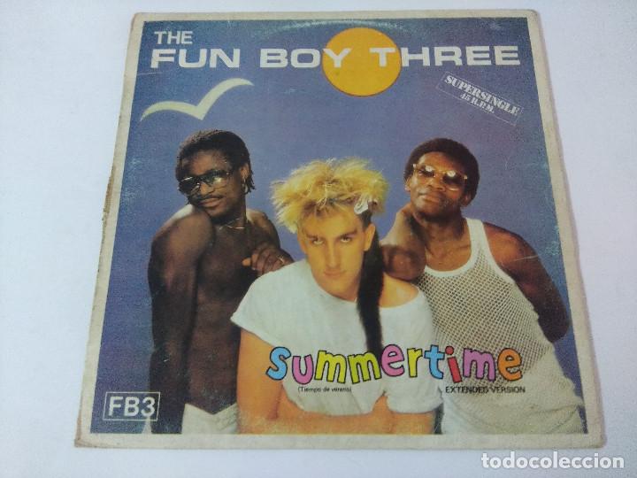 Discos de vinilo: THE FUN BOY THREE/SUMMERTIME/VINILO MAXI. - Foto 1