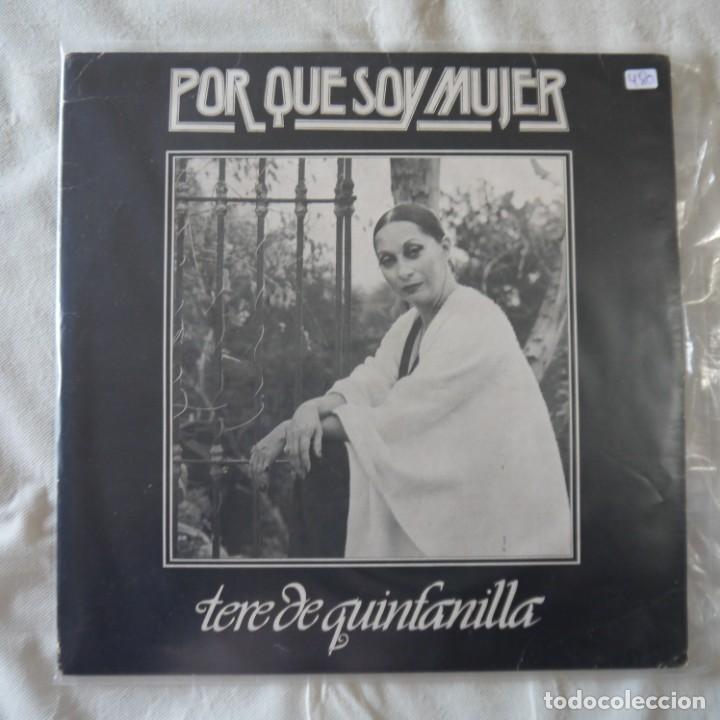 Disques de vinyle: TERE DE QUINTANILLA - POR QUE SOY MUJER - LP MEXICO
