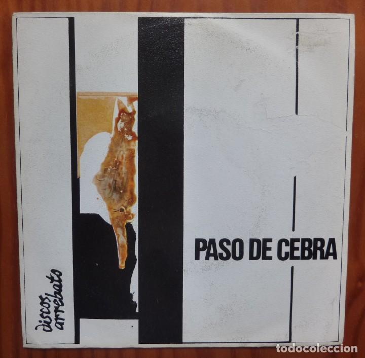 Discos de vinilo: PASO DE CEBRA / NOCHE GRIS / 1982 / SINGLE - Foto 1