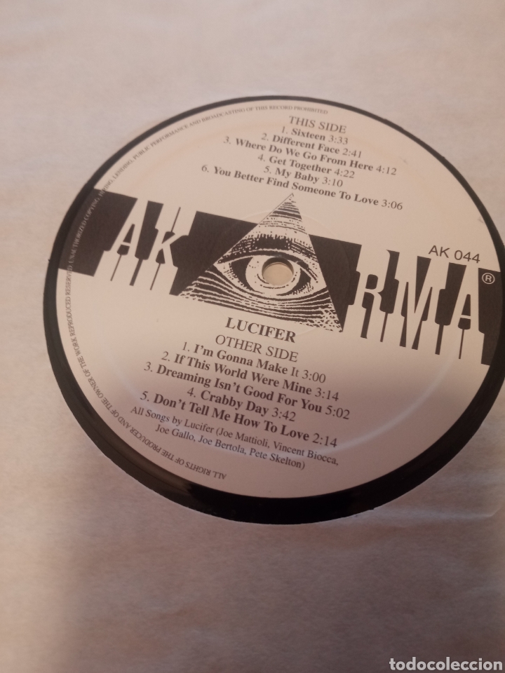 Discos de vinilo: Lucifer - Same Vinilo Lp - Foto 3