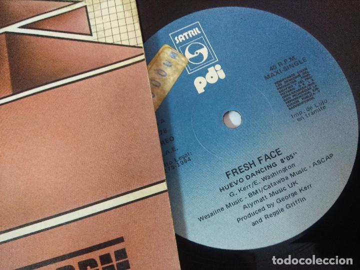 Discos de vinilo: FRESH FACE/HUEVO DANCING/VINILO MAXI. - Foto 2