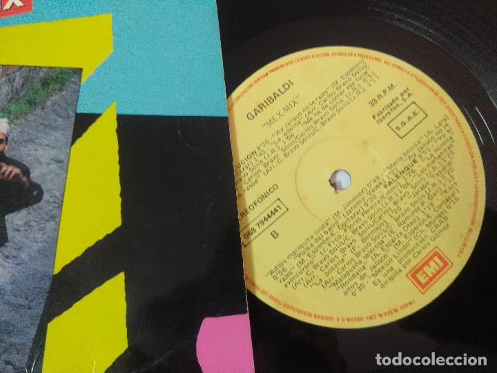 Discos de vinilo: GARIBALDI/MEX MIX/VINILO MAXI. - Foto 2