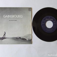 Discos de vinilo: SINGLE VINILO SERGE GAINSBOURG AUX ARMES ET CAETERA EDICIÓN ESPAÑOLA 1979. Lote 349834809