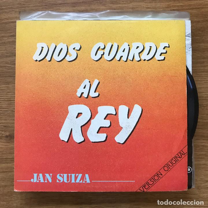 Discos de vinilo: JAN SUIZA - DIOS GUARDE AL REY - SINGLE DIAL 1982 - Foto 1