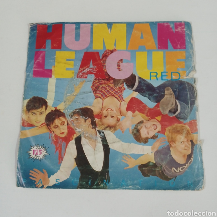 Discos de vinilo: HUMAN LEAGUE - RED ( KEEP FEELING ) FASCINATION / TOTAL PANIC - Foto 1