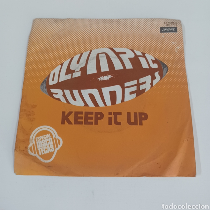 Discos de vinilo: OLYMPIC RUNNERS - KEEP IT UP - Foto 1