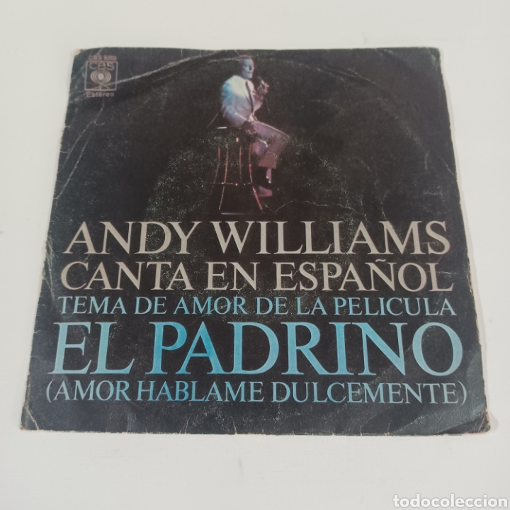 Discos de vinilo: ANDY WILLIAMS - TEMA DE AMOR DE LA PELICULA EL PADRINO - SINGLE - Foto 5