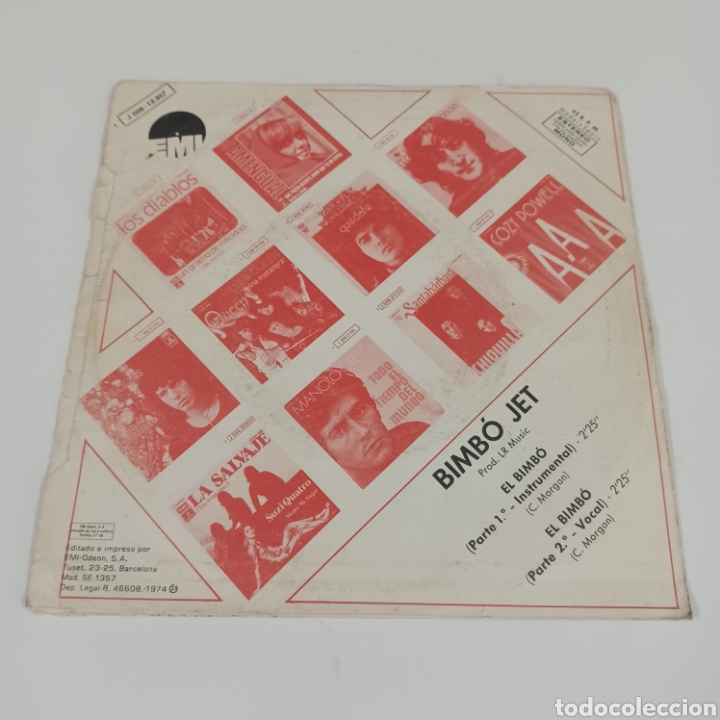 Discos de vinilo: EL BIMBO JET 1974 EMI - Foto 2