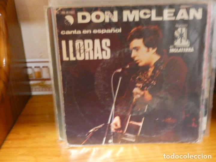 Discos de vinilo: EXPRO DISCO 7 PULGADAS SINGLE DON MC LEAN ESTADO GENERAL ACEPTABLE - Foto 1