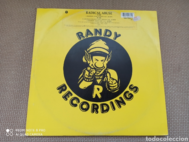Discos de vinilo: Radical Abuse - Jealousy - Foto 1