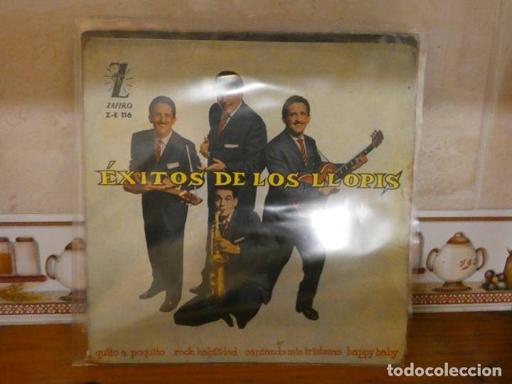 Discos de vinilo: EXPRO disco 7 pulgadas EP EXITOS DE LOS LLOPIS SOBADITO ACEPTABLE - Foto 1