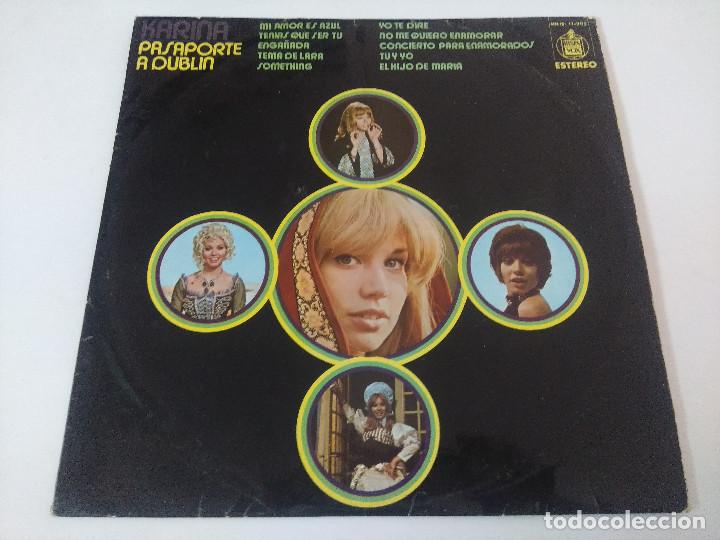 Discos de vinilo: KARINA/PASAPORTE A DUBLIN/VINILO. - Foto 1