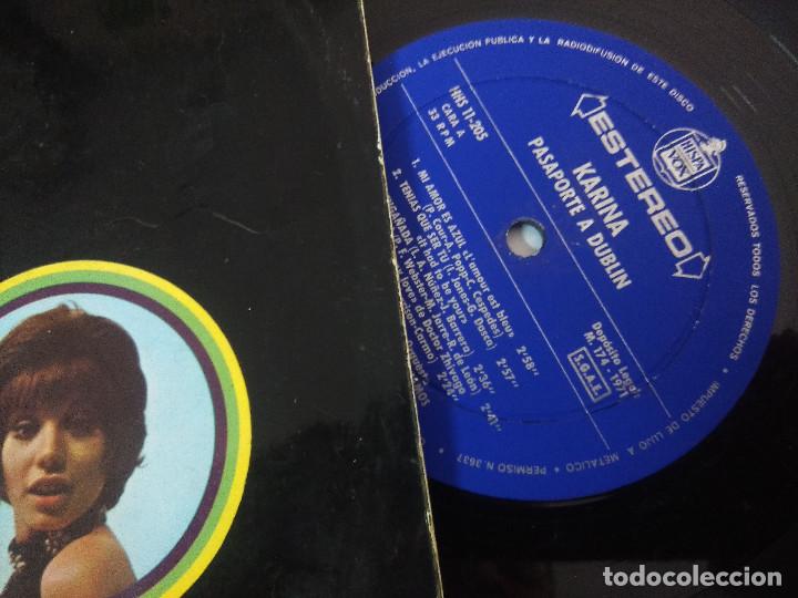 Discos de vinilo: KARINA/PASAPORTE A DUBLIN/VINILO. - Foto 2