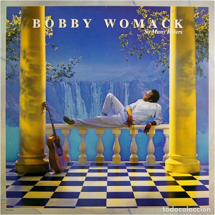 bobby womack ‎- so many rivers - lp us 1985 - m - Buy LP vinyl