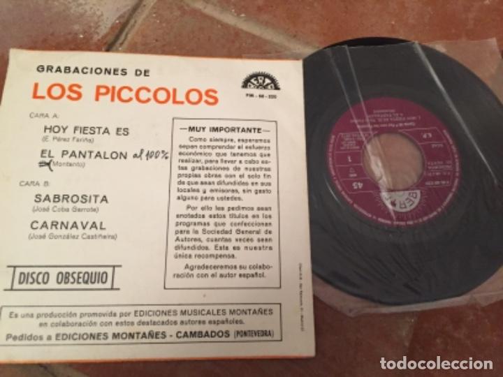Discos de vinilo: PICCOLOS Hoy fiesta es - Foto 2