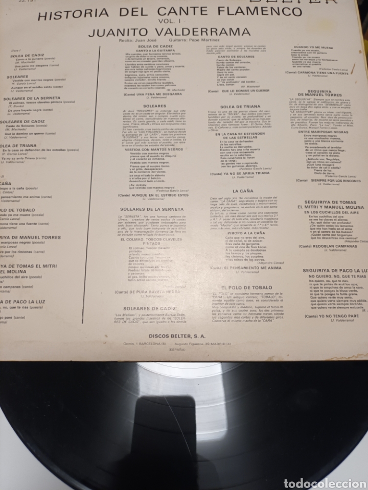 Discos de vinilo: Historia de juanito valderrama - Foto 2