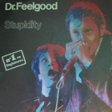 Discos de vinilo: DR. FEELGOOD - STUPIDITY LP - ORIGINAL ESPAÑOL - UNITED ARTITS RECORDS 1976 -. Lote 349928669