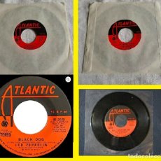 Discos de vinilo: LED ZEPPELIN - BLACK DOG / MISTY MOUNTAIN HOP 1971, ORG EDT USA 7” ATLANTIC