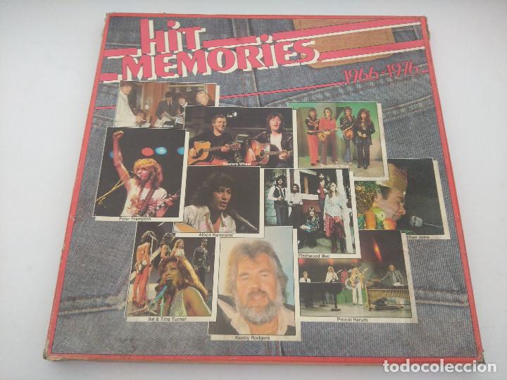 Discos de vinilo: HIT MEMORIES 1966/1976/FLEETWOOD MAC-SHOCKING BLUE-ELTON JOHN-THE MOVE/CAJA DE 3 VINILOS.