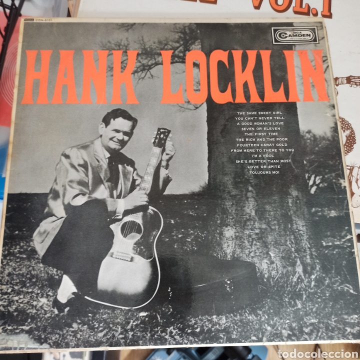 Discos de vinilo: Hank Locklin &ndash; Hank Locklin (RCA, UK, 1962) - Foto 1