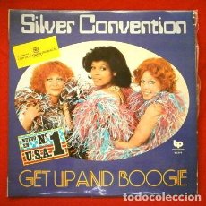 Discos de vinilo: SILVER CONVENTION (LP 1976) GET UP AND BOOGIE - FLY ROBIN FLY, SAVE ME, NO NO JOE, DISCOTECA DE 1976. Lote 350010999