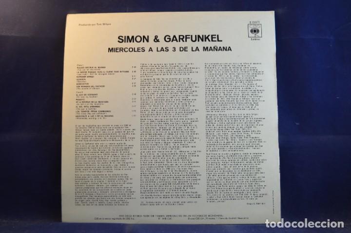 Discos de vinilo: SIMON & GARFUNKEL - WEDNESDAY MORNING, 3 A.M. - LP - Foto 2