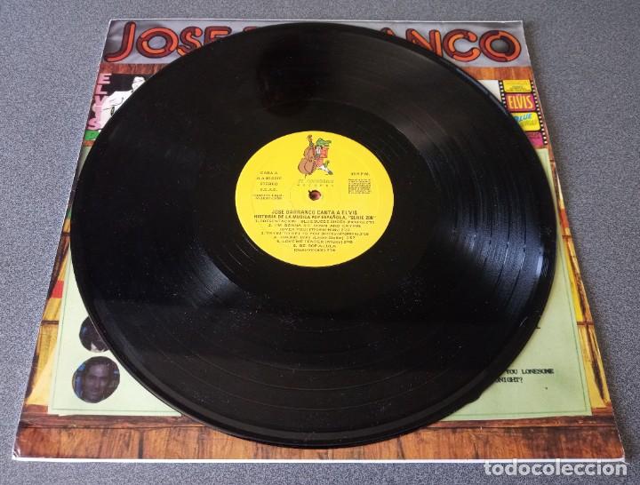 Discos de vinilo: Vinilo Lp Jose Barranco Canta a Elvis - Foto 3