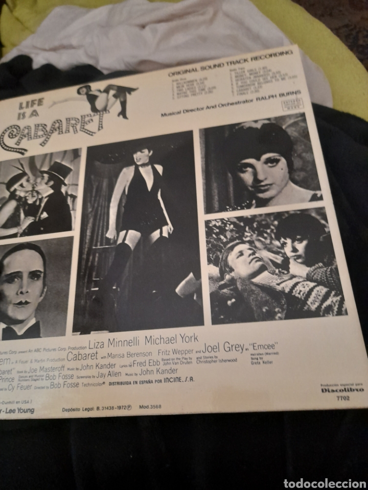 Discos de vinilo: Vinilo, Cabaret - Foto 2