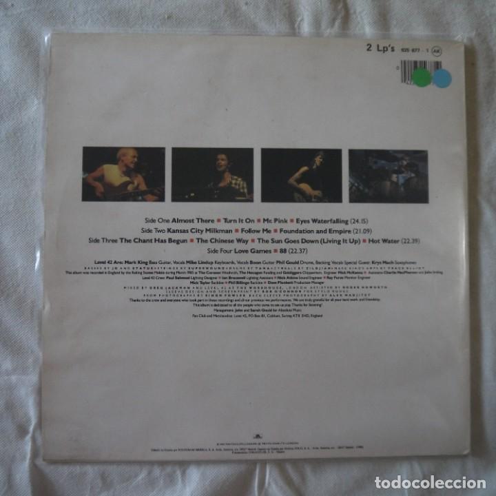 Discos de vinilo: LEVEL 42 - A PHYSICAL PRESENCE - 2 LP 1985 - Foto 5