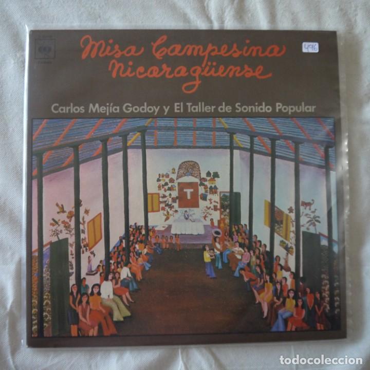 Dischi in vinile: CARLOS MEJ&Iacute;A GODOY Y EL TALLER DE SONIDO POPULAR - MISA CAMPESINA NICARAG&Uuml;ENSE - LP 1977