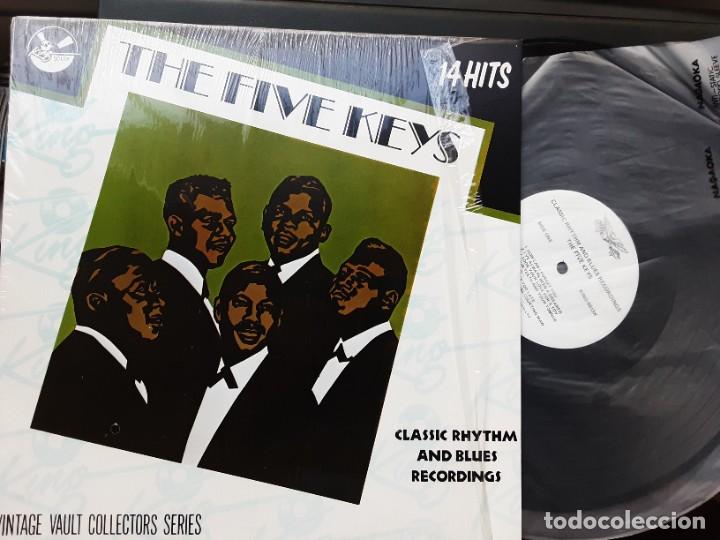 Discos de vinilo: Lp THE FIVE KEYS, 14 HITS - Foto 1