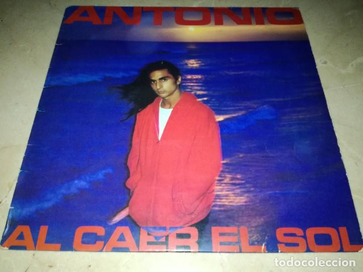Vinyl-Schallplatten: ANTONIO-AL CAER EL SOL-CONTIENE ENCARTE