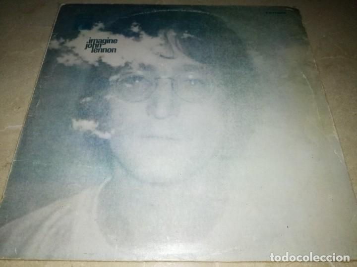 Discos de vinilo: JOHN LENNON-IMAGINE-PLASTIC ONO BAND-CONTIENE ENCARTE-EDICION ESPA&Ntilde;OLA