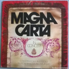 Discos de vinilo: MAGNA CARTA. IN CONCERT. VERTIGO, UK 1971 LP + DOBLE CUBIERTA