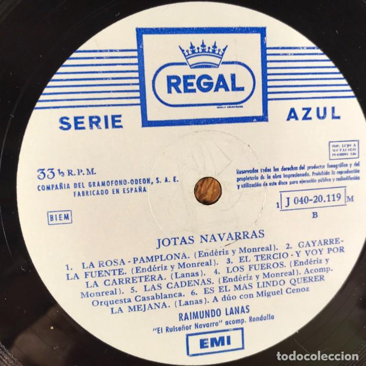 Discos de vinilo: Raimundo Lanas &ndash; Jotas Navarras - Vinyl, LP, Compilation - Foto 6