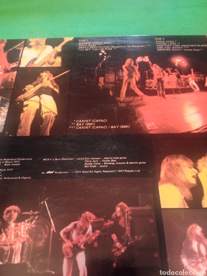 Discos de vinilo: Moxy - Ridin High Vinilo Lp - Foto 2