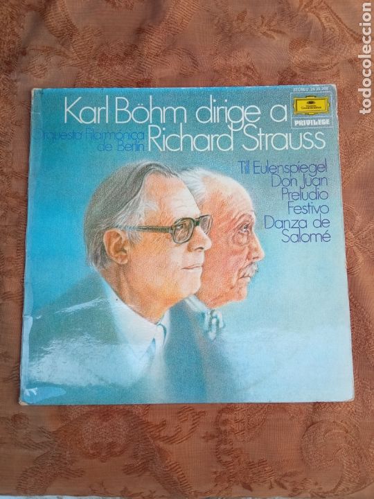 Discos de vinilo: KARL BOHM DIRIGE A RICHARD STRAUSS - Foto 1