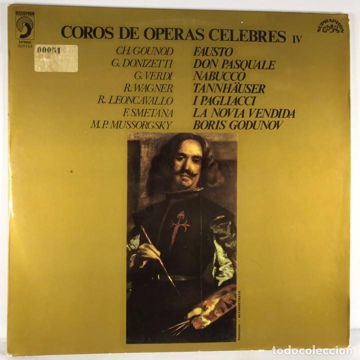 Discos de vinilo: Coros De &Oacute;peras Celebres IV - Vinyl, LP, Compilation - SPAIN