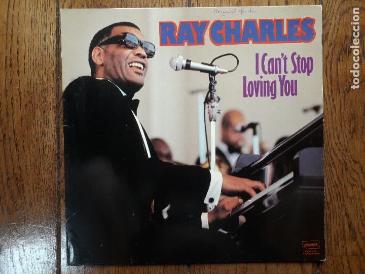 Discos de vinilo: Ray Charles - i cant stop loving you - Foto 1