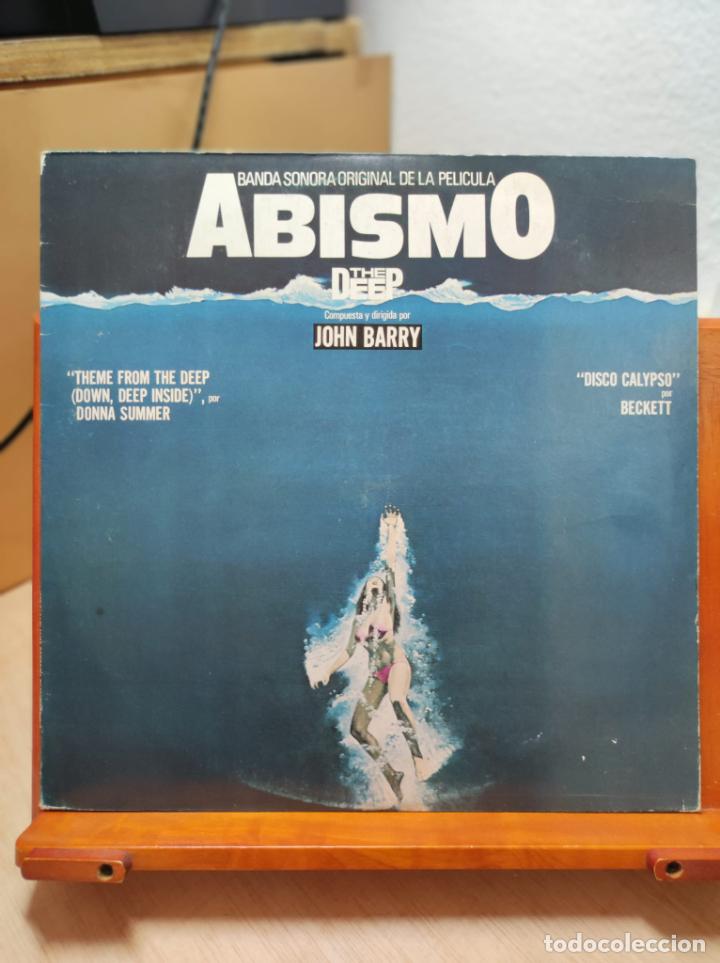 Discos de vinilo: BSO - ABISMO - JOHN BARRY - 1977 - Foto 1