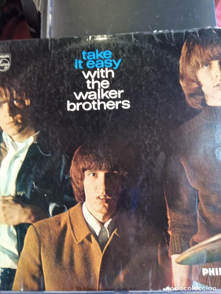 Discos de vinilo: THE WALKER BROTHERS- TAKE IT EASY. LP. - Foto 1