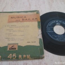 Discos de vinilo: MÚSICA PARA BAILAR - LILY MARLEN +3 TEMAS. EP ED ESPAÑOLA AÑO DESCONOCIDO. Lote 350195204