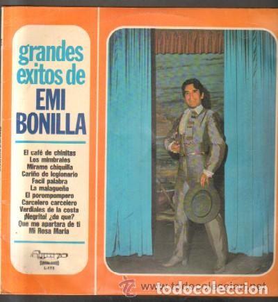 Discos de vinilo: grandes exitos de emi bonilla lp - Foto 1