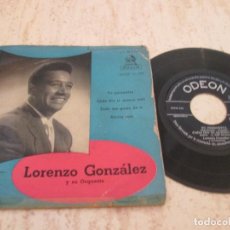 Discos de vinilo: LORENZO GONZÁLEZ Y SU ORQUESTA - TU PERSONITA +3. SPANISH 1956 EP 7” ED. BUEN ESTADO. Lote 350208309