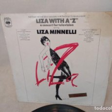Disques de vinyle: M99, LIZA MINNELLI, LIZA WITH A ”Z”, CONCIERTO PARA TELEVISIÓN, 1972, EN SU CARÁTULA. Lote 350227109