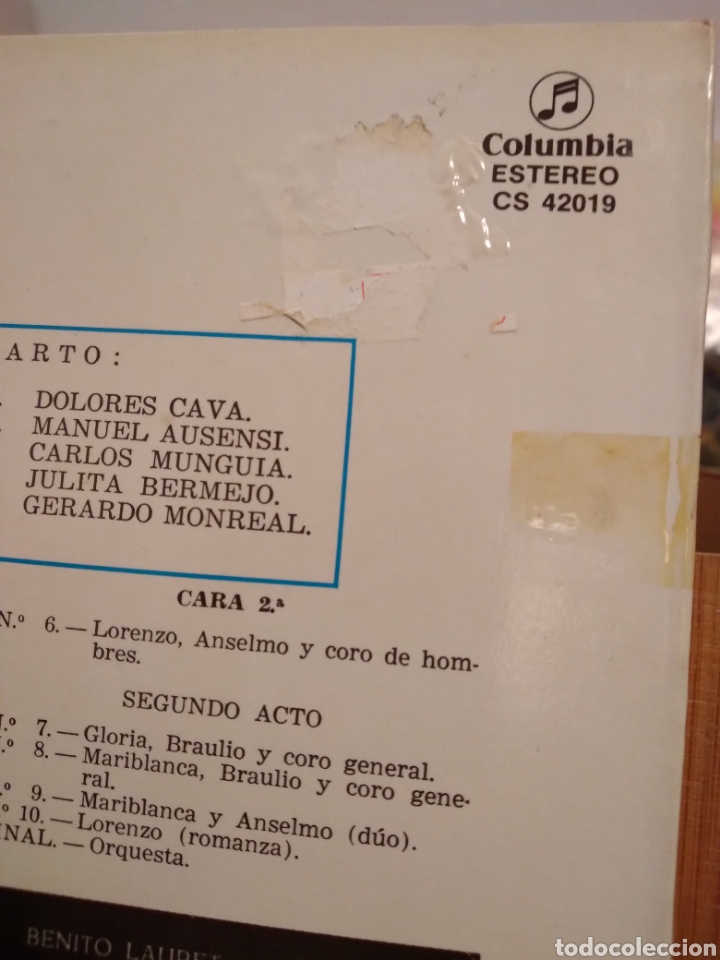 Discos de vinilo: LP-EL CANTAR DEL ARRIERO-ES.1966 - Foto 3