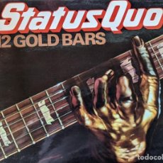 Discos de vinilo: STATUS QUO - 12 GOLD BARS - LP VINILO - BUEN ESTADO COMO NUEVO. Lote 350249299
